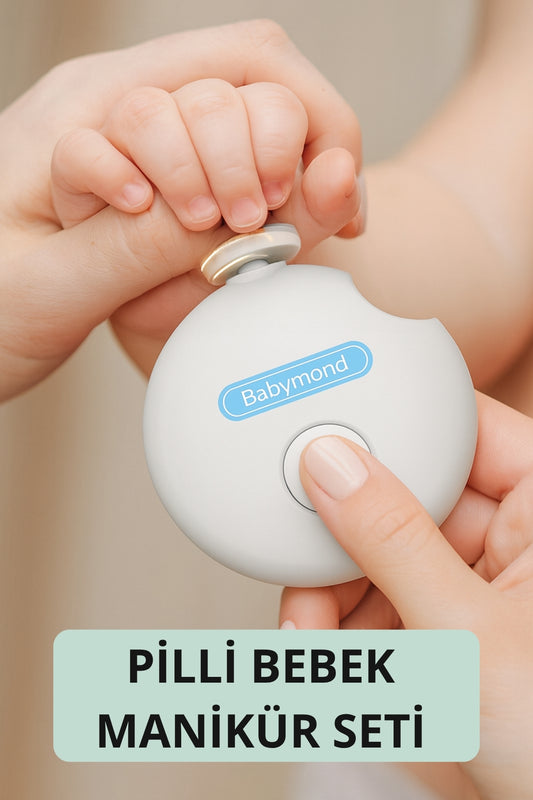 Bebek Manikür Seti Bebek Törpüsü Aile Boy Manikür Seti Pilli