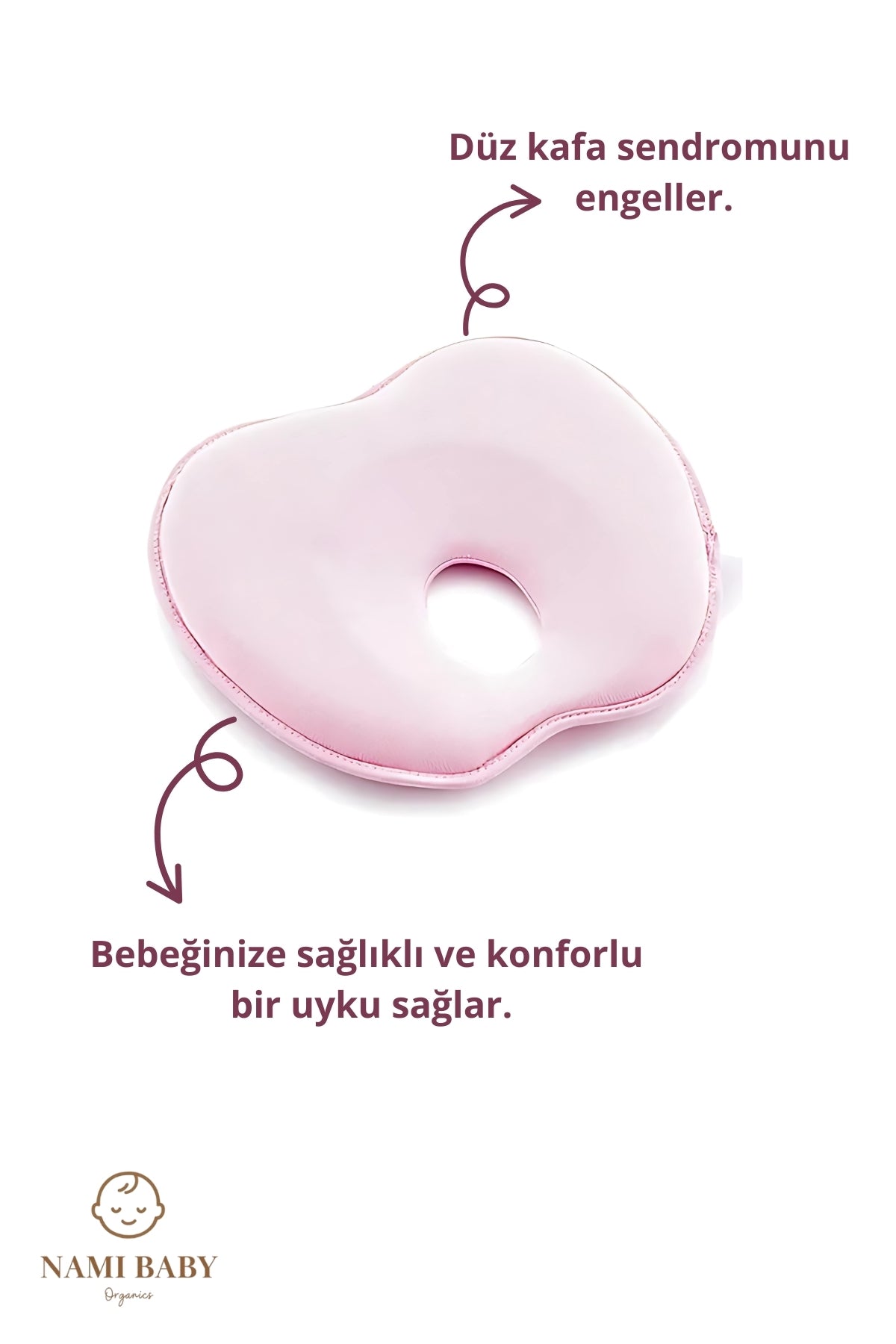 Bebek Düz Kafa Yastığı