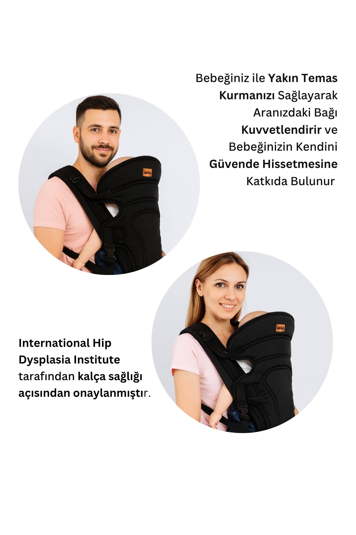 Bebek Taşıma Kangurusu – Ortopedik Kanguru
