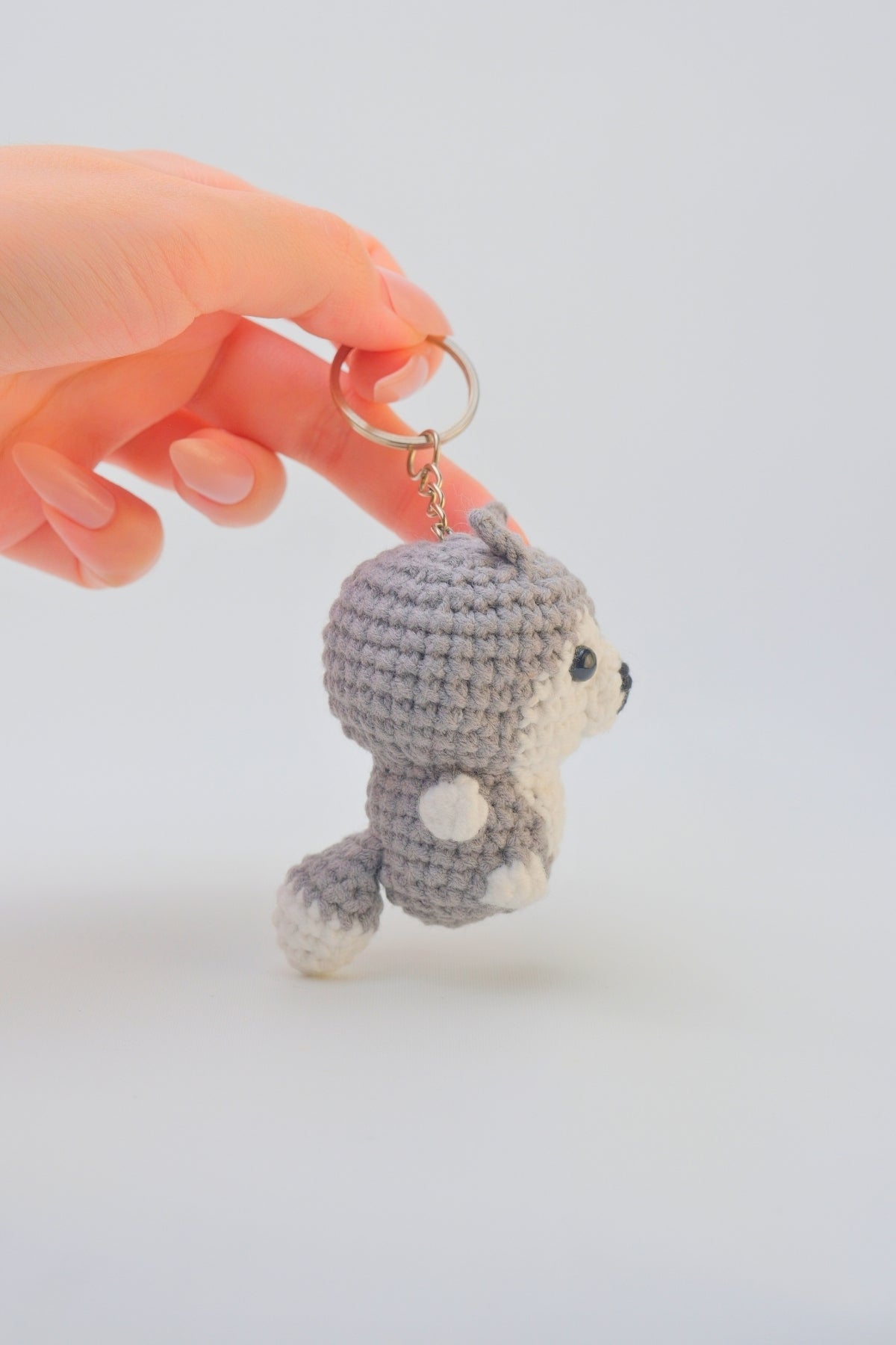 Amigurumi Anahtarlık El Yapımı Anahtarlık Tilki Figürlü Anahtarlık Doğal Anahtarlık