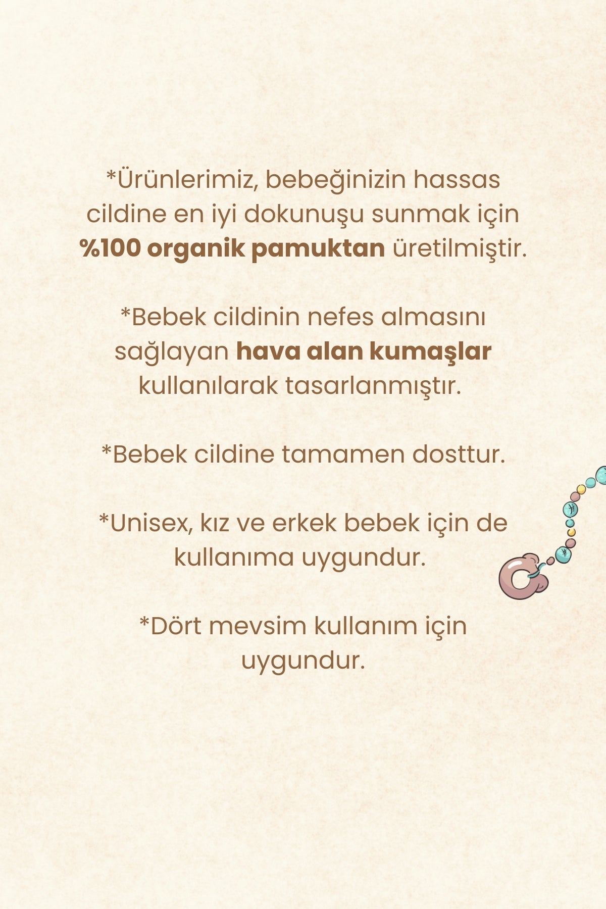 %100 Pamuk 3'lü Bebek Zıbın Seti – 3-6-9-12 Ay | Unisex Çıtçıtlı Body Takımı