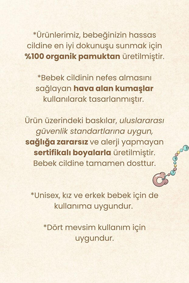 %100 Pamuk Hastane Çıkış Seti Unisex 6'lı Yenidoğan Hastane Çıkış Seti Ekotex Sertifikalı
