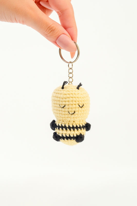 Amigurumi Anahtarlık El Yapımı Doğal Anahtarlık Sevimli Örgü Figürlü Anahtarlık Doğal Çanta Süsü