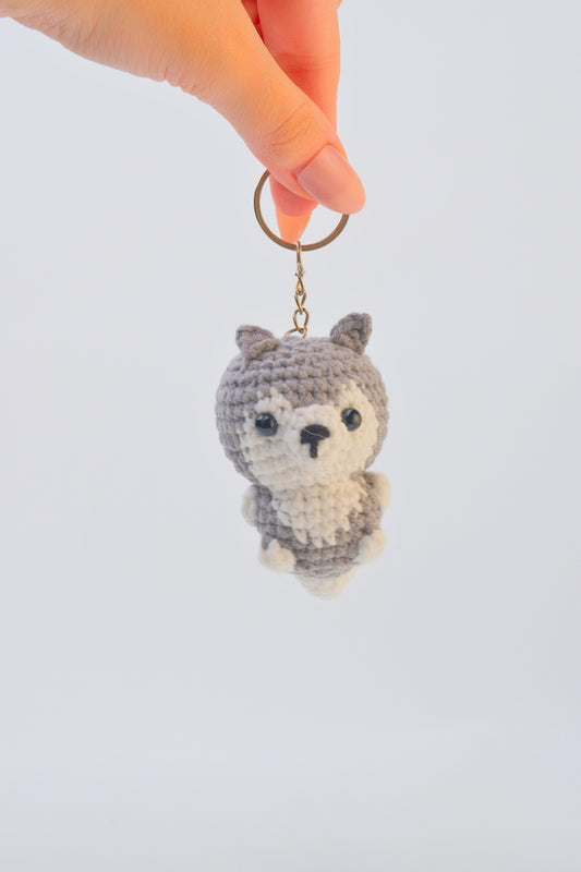 Amigurumi Anahtarlık El Yapımı Anahtarlık Tilki Figürlü Anahtarlık Doğal Anahtarlık